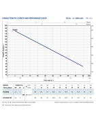 Sausai statomas horizontalus siurblys Pedrollo PQ3000-MF 400V