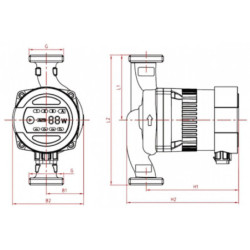 Cirkuliacinis siurblys Ibo MAGI2 25-80/180