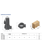 Fekalinis siurblys Pedrollo VXC4 125/80, 400 V