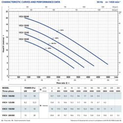 Fekalinis siurblys Pedrollo VXC4 150/80, 400 V