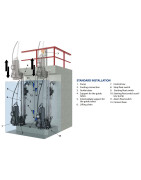 Fekalinis siurblys Pedrollo MC4 90/80, 400 V