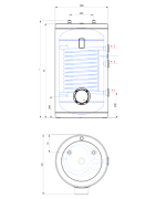 Kombinuotas vandens šildytuvas Gorenje GV2 120 G