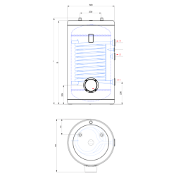 Kombinuotas vandens šildytuvas Gorenje GV2 150 G