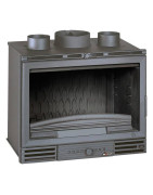 Ketinis židinio ugniakuras Invicta Grande Vision Turbo, 10 kW