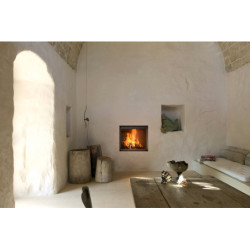 Plieninis židinio ugniakuras Romotop HW2N01, iki 12 kW