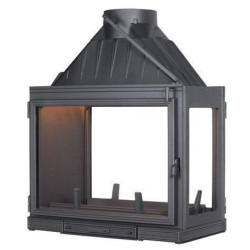 Ketinis židinio ugniakuras Seguin Multivision 8000, iki 16 kW