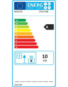 Ketinė krosnelė Invicta Modena, pilkos spalvos, 10 kW