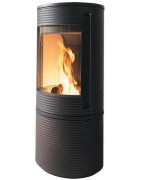Ketinė krosnelė Invicta Altara, antracito spalvos, 7 kW
