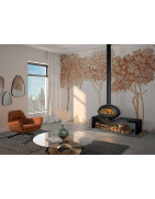 Ketinė krosnelė Invicta Brio, su suoliuku, 7 kW