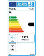 Elektrinis vandens šildytuvas Atlantic O'Pro+ 120 1.5kW