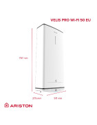 Elektrinis vandens šildytuvas Ariston VELIS PRO Wi-Fi 50, 45L