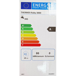 Momentinis vandens šildytuvas Thermex RUBY 3000 su čiaupu 3.0kW