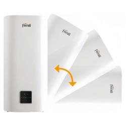 Elektrinis vandens šildytuvas Ferroli Titano Twin 50, 50L