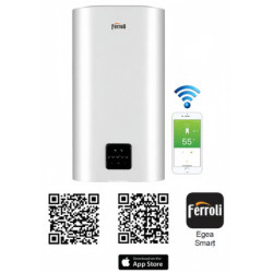 Elektrinis vandens šildytuvas Ferroli Titano Twin 100, 90L