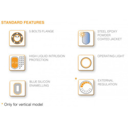 Elektrinis vandens šildytuvas Ferroli Calypso 80 VE, 80L