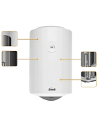 Elektrinis vandens šildytuvas Ferroli Calypso 80 HO, 80L