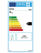 Elektrinis vandens šildytuvas Ferroli Calypso 80 HO, 80L