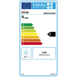 Vandens šildytuvas Ferroli Bravo SN 10 S, 10L, po plautuve