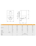 Vandens šildytuvas Ferroli Novo 5, 5L, virš plautuvės