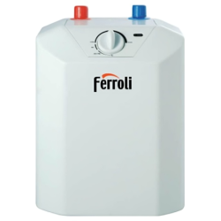 Vandens šildytuvas Ferroli Novo 10 S, 10L, po plautuve