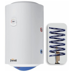 Kombinuotas vandens šildytuvas Ferroli Calypso MT 80 VE, 80L