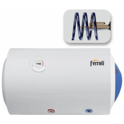 Kombinuotas vandens šildytuvas Ferroli Calypso MT 100 HO, 100L