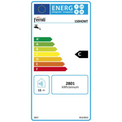 Kombinuotas vandens šildytuvas Ferroli Calypso MT 150 HO, 150L