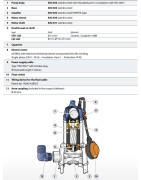 Fekalinis siurblys Pedrollo FAMILY 0.50kW 230V