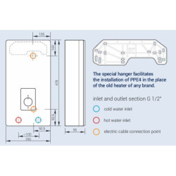 Momentinis boileris Kospel PPE4.B Basic 10/11/12/15kW