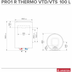 Ariston PRO1 R 100 VTS schema