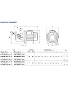Hidroforas Pedrollo FUTURE JETm 1A-ST-24CL 0.55kW 44m 100L/min.