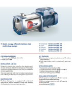 Daugiapakopis siurblys Pedrollo FCRm 200/5 230V (1.8 kW, 5 pakopos)