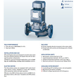 Cirkuliacinis siurblys Pedrollo WR 50/125A, 2.2 kW