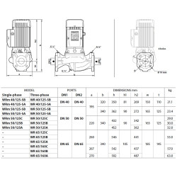 Cirkuliacinis siurblys Pedrollo WRm 50/125A, 2.2 kW