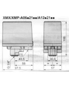 Slėgio relė Telemecanique XMP 230V IP54 1-6 bar