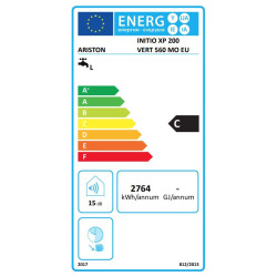 Elektrinis vandens šildytuvas Ariston INITIO XP 200 2.2kW 200L