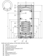 Akumuliacinė talpa Kospel SVW-800