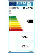 Akumuliacinė talpa buitiniam vandeniui Kospel SE-200