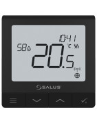 Patalpos termostatas Salus SQ610B Quantum, potinkinis, 230V, juodas