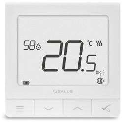 Patalpos termostatas Salus SQ610RF Quantum, belaidis, įkraunamas