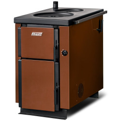 Kieto kuro katilas-viryklė Kalvis K-4N, 18kW, dešinė