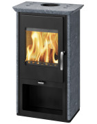 Plieninė krosnelė Thorma Odense, Serpentino akmens apdaila, 6 kW