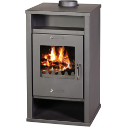 Plieninė krosnelė Victoria Deluxe, 10 kW