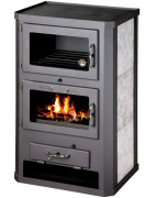 Plieninė krosnelė Victoria Grande F, 12 kW