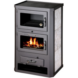 Plieninė krosnelė Victoria Grande F, 12 kW