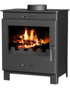 Plieninė krosnelė Victoria Nero, 6 kW