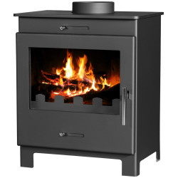 Plieninė krosnelė Victoria Nero, 6 kW