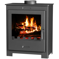 Plieninė krosnelė Victoria Nero Lux, 11 kW