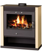 Plieninė krosnelė Victoria Rubin B Ivory, 13 kW