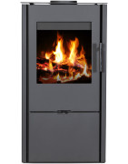 Plieninė krosnelė Victoria Opal-w, 6 kW
